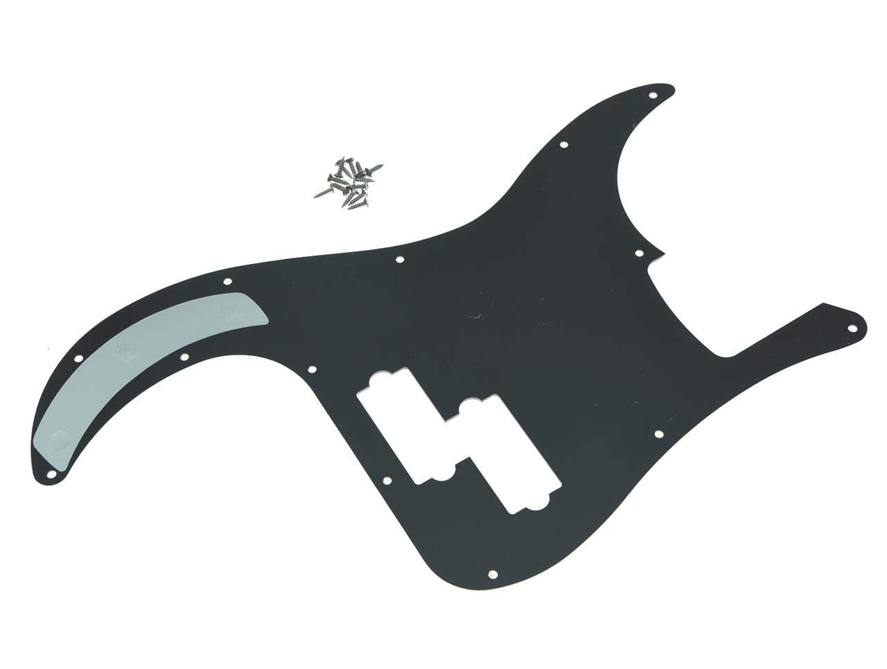 Dopro 13 Hole Precision Bass Pickguard PB P Bass Scratch Plate for USA/Mexican FD Precision Bass Abalone Pearl